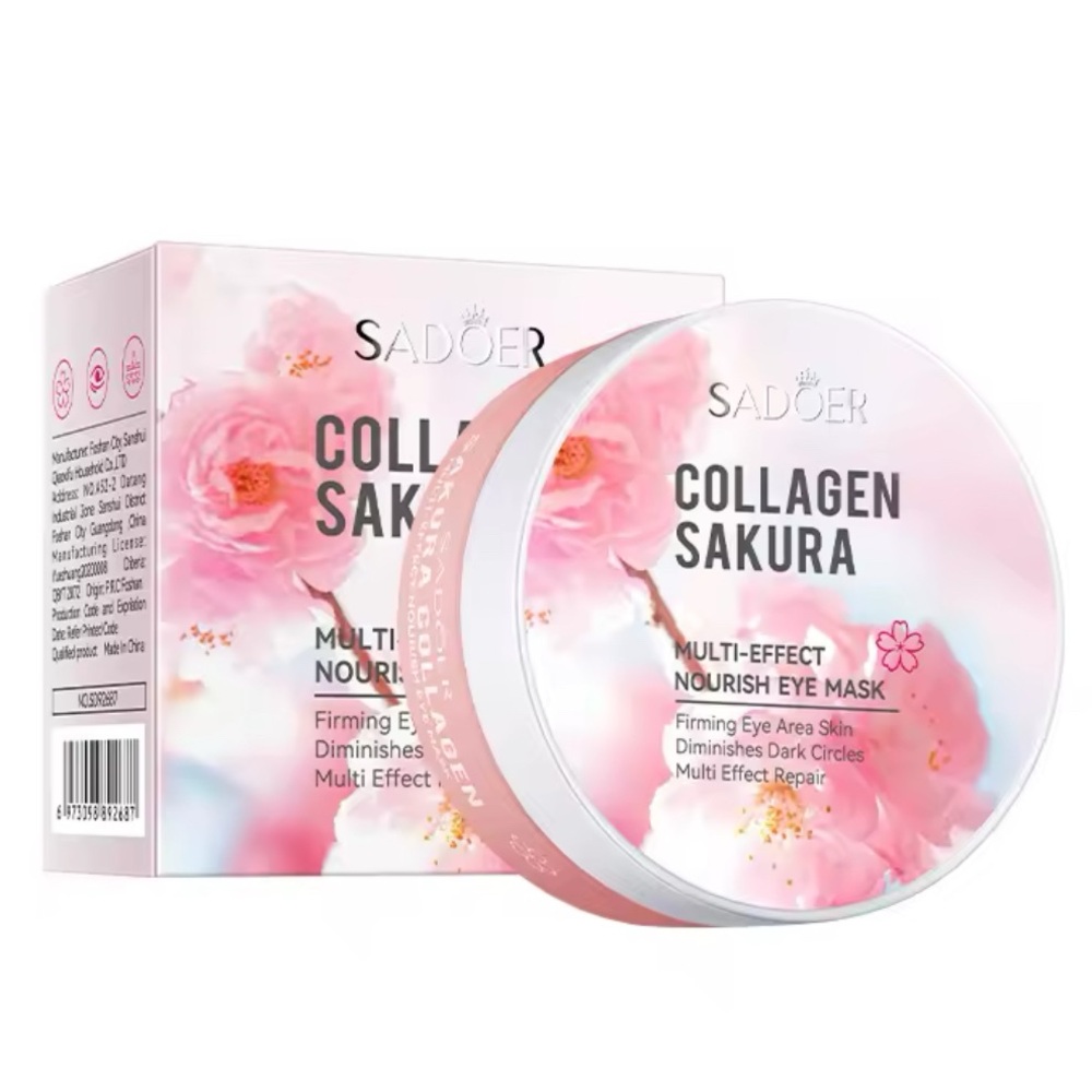 Collagen Sakura Multi-Effect Nourish Eye Mask - 60pcs. / 30 pairs